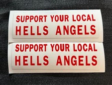 RARE NOS HELLS ANGELS SUPPORT