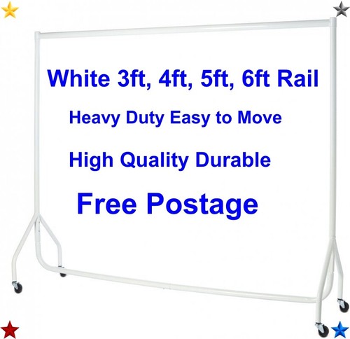 Garment rail clothe white - clothe,