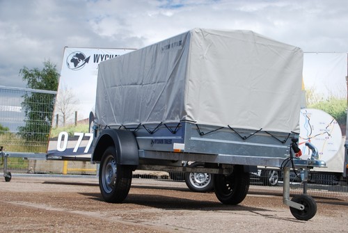 Trailer 6x4 750kg car - 750kg,