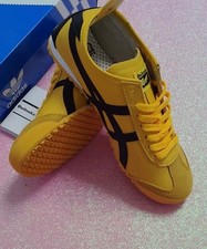 Onitsuka Tiger Mexico 66 Trainers Yellow/Black UK 7