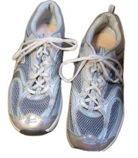 Sketchers Shape Ups Women’s XF Toning Fitness Shoes Sz 9 12320 Silver Blue EUC