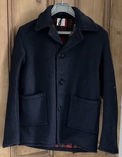Vintage 1980s Kids Navy Wool