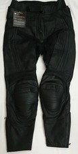 FRANK THOMAS Lady Rider Ladies Leather Motorcycle Trousers UK 14 = 31.5"
