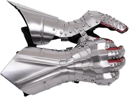 Medieval knight gauntlet - medieval,