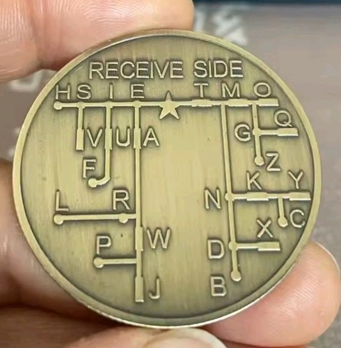 Morse code coin send and - morse,
