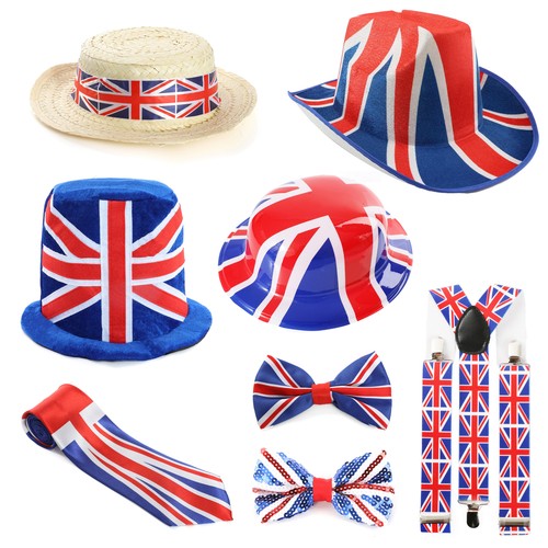 Union jack flag hats mens - flag,
