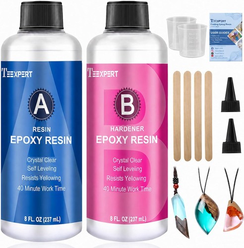 Epoxy resin crystal clear - crystal, kit