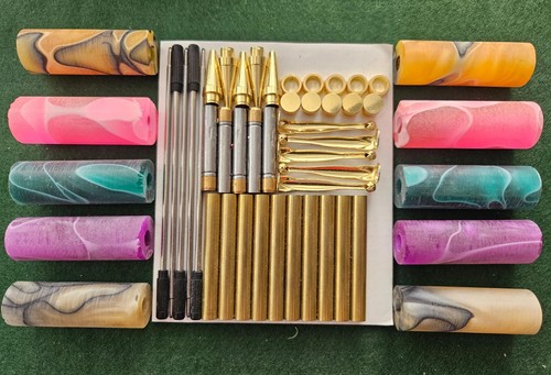 Acrylic pen blanks pre bored - acrylic,