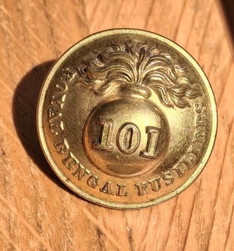 Irish army button 101st - 101st, royal