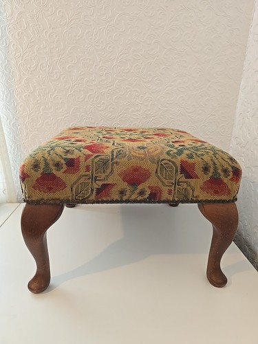 Stuart jones vintage footstool - vintage,