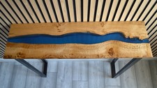 Resin River Console Table