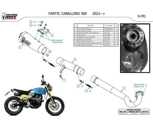 Full system exhaust mivv m1 - full,