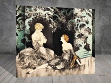 Louis Icart INTIMACY WOMAN