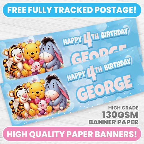 Personalised winnie the pooh - winnie,