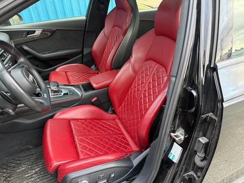 Audi b9 4dr - 4dr, red