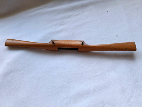 Vintage wood and brass