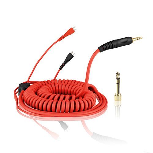 Red spiral deluxe cable - red, hd-25