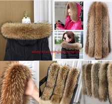 Real Fur Collar Scarf Ussuri