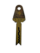 Vintage Bell Locker Key Durand