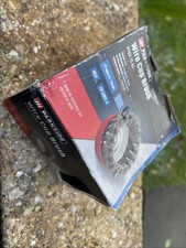 Parkside Wire Cup Brush 75mm Twist Knot for Angle Grinder Rust Paint Removal