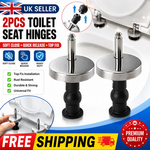 Toilet seat hinges quick - hinges,