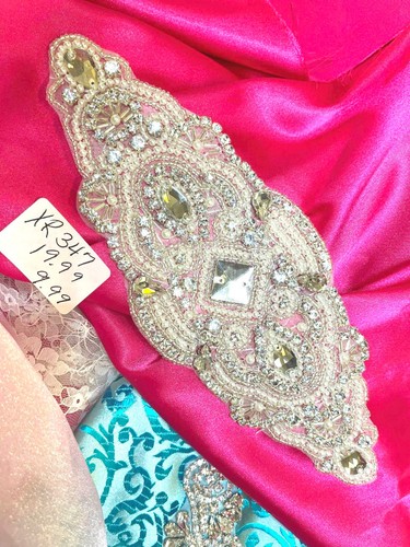 Sale pearl applique crystal - on,