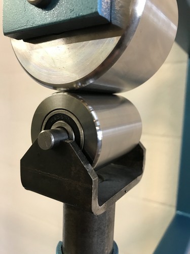 Flat 3x3 anvil shaft - 3x3, 5/8”