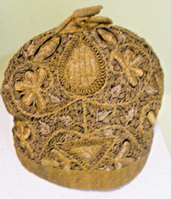 Vintage antique embroidered