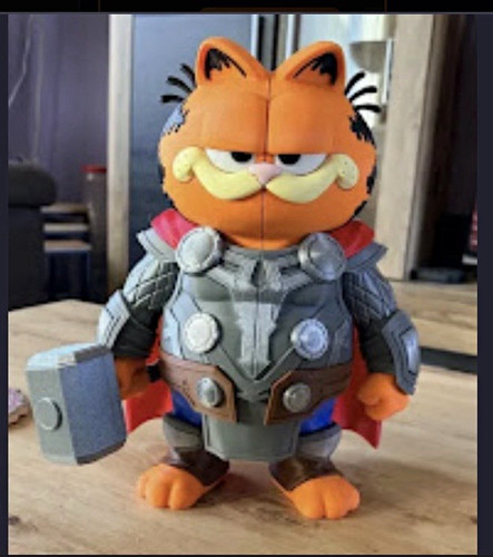 Garfield thor costume figure - thor,