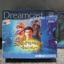 Shenmue Sega Dreamcast Game Uk Pal Complete With Case & Manual