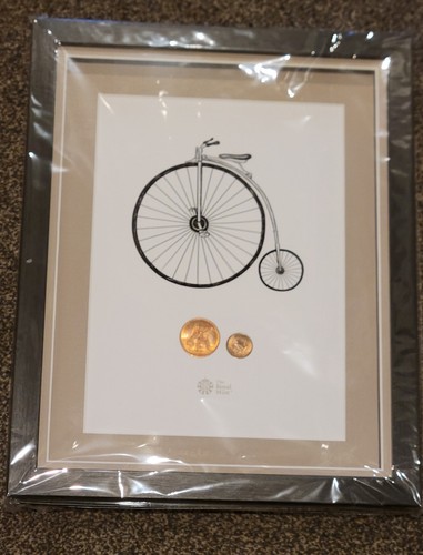 Royal mint vintage penny - mint,,