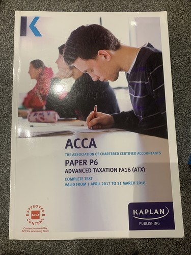 Acca advanced taxation - acca, p6