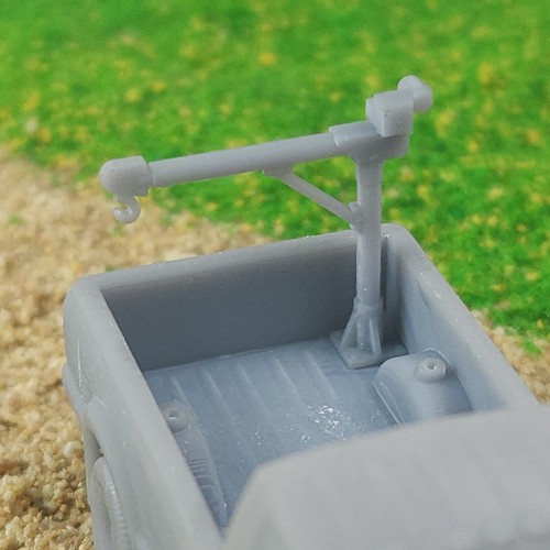 Scale 3d printed davit - printed,