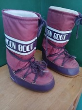 Moon Boot Tecnica Purple Snow Boots Size 2.5 - 5 / 35 - 38 Womens