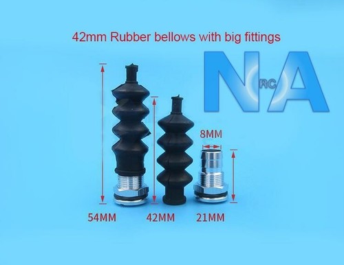 Rubber bellow 42mm - rubber,