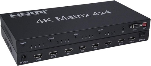 Xykjobc hdmi matrix - 2.0, 4x4
