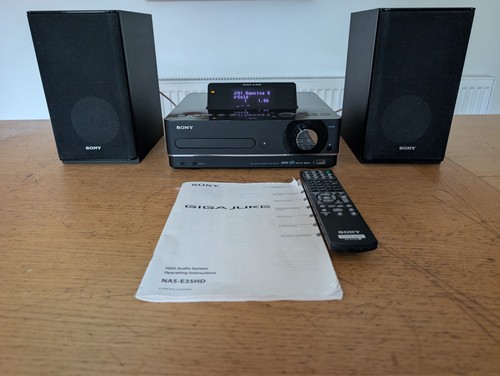 Sony gigajuke nas - sony,