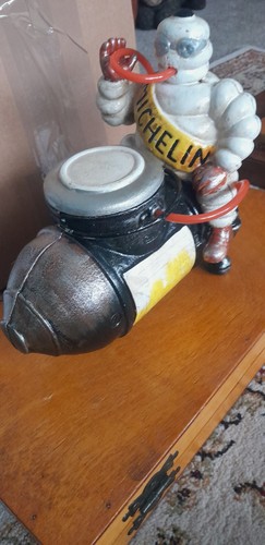 Michelin man cast - michelin, iron