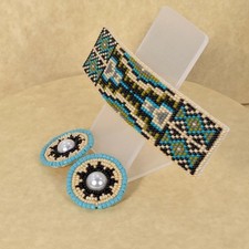 Turquoise Navajo Rug Storm