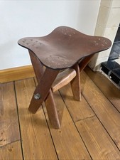 Vintage Wooden Milking Stool