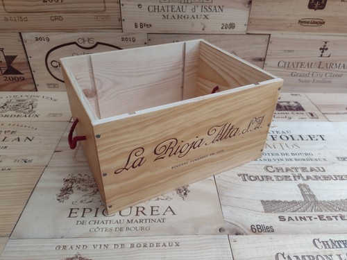 Wooden wine box crate - wine,