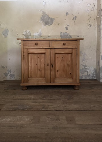 Vintage solid pine cabinet - vintage,