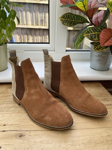 Joules suede ankle boots size - joules,