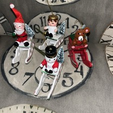 Vintage Wooden Christmas Tree