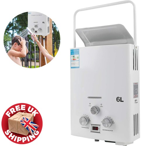 Min propane instant water - 6l/min,