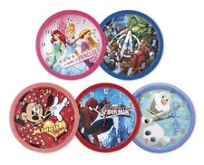 Childrens Wall Clocks Disney Princess Frozen  Minnie Mouse Marvel Spiderman