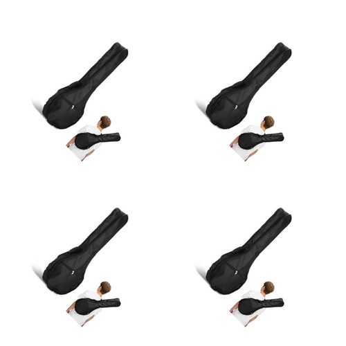 Black oxford cloth mandolin - black,