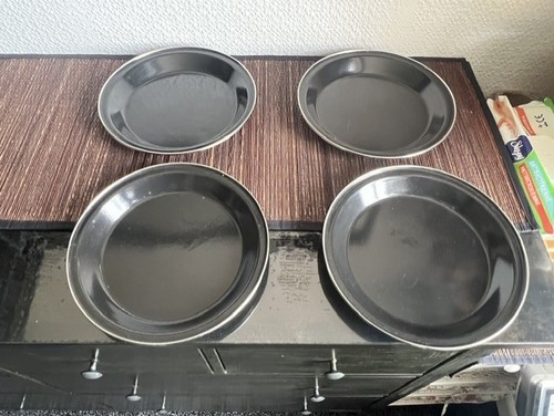 Set black enamel deep - set, of