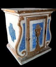 Antique Painted And Gilded