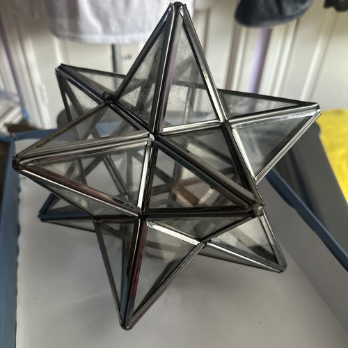 Clear glass metal - &,
